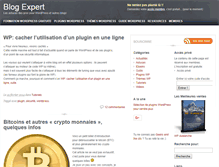 Tablet Screenshot of blog-expert.fr